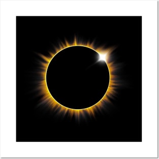 solar eclipse Posters and Art